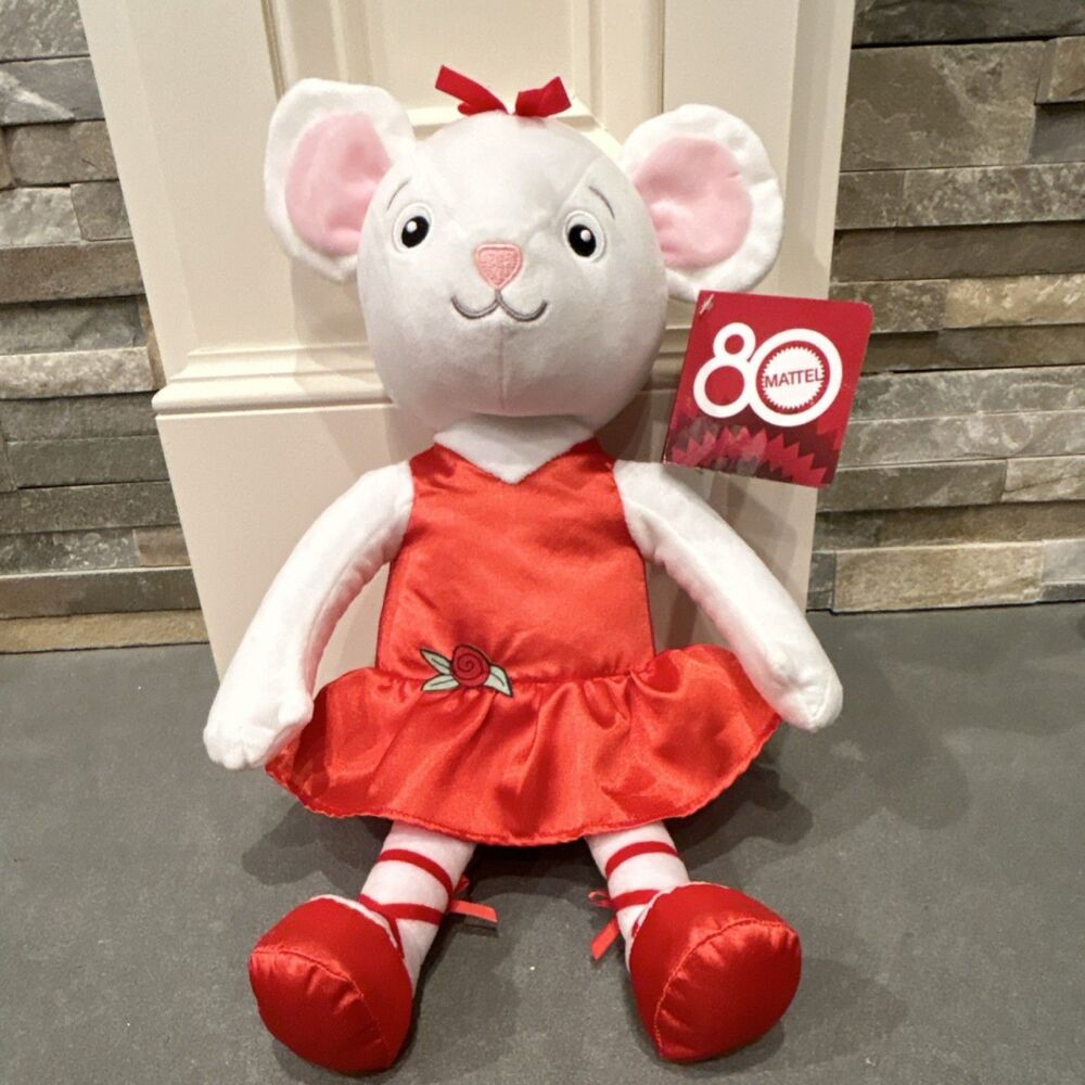 Kohl's Cares Angelina Ballerina Mouse Plush Red Dress NWT